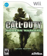 Call of Duty 4 Modern Warfare � Reflex Edition - Nintendo Wii NW Video Game - $316.25 MXN