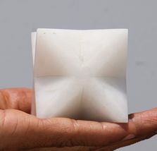 75mm White Aventurine Crystal Healing Chakra Stone Metaphysical Decor Me... - $46.83