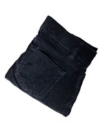 Chaps Women&#39;s Corduroy Pants Straight Leg Size 4 Solid Black Business Ca... - $21.48