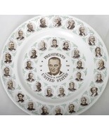 Display Plate 36th POTUS President Lyndon Johnson +Prior US Presidents C... - £12.60 GBP
