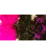 6 Foot Long Costumes Feather Boas - 3 colors - £5.57 GBP