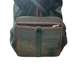 Vintage 1996 Sherpa Pet Carrier Bag Airline Dog Cat 20.5x12x12 Green READ image 7