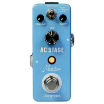 ROWIN LEF-320 AC Stage Classical AC Stage Acoustic Guitar SIM Effect Pedal New - $29.80