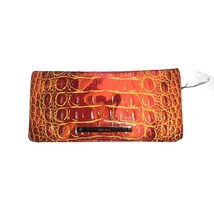 NWT Spicy Orange Color Brahmin Wallet - £158.16 GBP