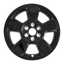 One Single 2014-2018 Chevy Silverado 1500 20&quot; Gloss Black Wheel Skin IMP-490BLK - £33.61 GBP