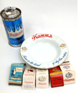 Hamm&#39;s Beer Can Lighter/Ashtray/Matchbooks Rare Advertising Lot Cigarett... - £78.06 GBP