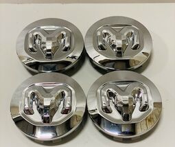Set Of Four 2019-2025 Dodge Ram 1500 Center Cap P/N 6KF18TRMAA 2.5" Cent... - $20.78