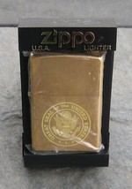 ZIPPO Lighter 2003 GREAT SEAL OF THE UNITED STATES Brushed Brass - New - $34.30