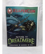 Reaper Con 2017 October 19-22 2017 Return To Dreadmere Program Book - $642.97 MXN