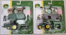 John Deere Farm 37657 1:64 - 1 set W/ Cows 1 set w/ Horses  2 Sets - £13.21 GBP