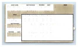 Edie Brickell &amp; Il Nuovo Bohemians Ticket Stub Aprile 6 1991 New York Città - £36.78 GBP