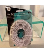 New Old Stock White 50&#39; Line Cord For Phones Modems Fax Machines Telecom... - $13.52 CAD