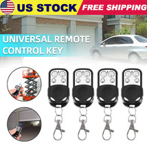 4Pcs Universal Garage Door Remote 433Mhz Electric Cloning Control Key Fo... - $22.79