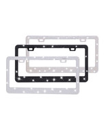 Stick-on Crystals License Plate Frame US Standard Acrylic Diamond Licens... - £12.52 GBP+