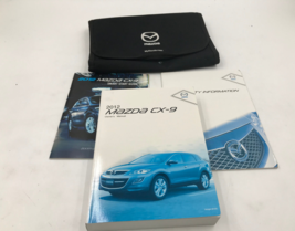 2012 Mazda CX-9 CX9 Owners Manual Handbook Set with Case OEM K03B06007 - $35.09