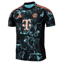 Adidas Bayern Munich 24/25 Away Jersey Men&#39;s Soccer T-Shirt AsiaFit NWT IZ3130 - £92.01 GBP