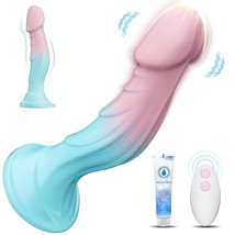 Women Sex Toys Dildo Vibrator -7.5 Silicone Realistic Dildos With Suction Cup Fo - £29.02 GBP
