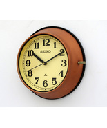 Vintage Maritime Seiko wall clock Nautical Retro Industrial ship clock C... - £108.17 GBP