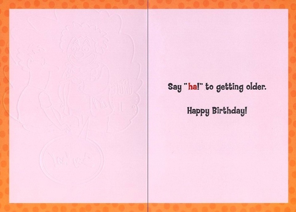 Say Ha! - Humorous Birthday Greeting Card - 0028 Item image 2