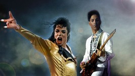 Prince Vs Michael Jackson Poster 24 X 36 Inches Looks Great - £16.24 GBP