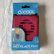 02Cool Deluxe Personal Necklace Fan - Pink - £8.95 GBP