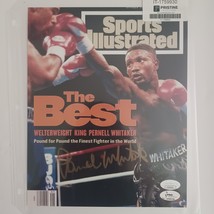 PERNELL WHITAKER BOXING 10x8 SIGNED Autographed Auto PHOTO JSA COA - £104.62 GBP
