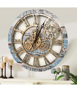AMERICA LINE WALL CLOCK ROUND 24 INCH AQUA GREEN - $235.84 CAD