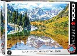 EuroGraphics Rocky Mountain National Park 1000Piece Puzzle, 19.25&quot; x 26.5&quot; - $27.25