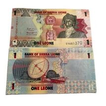 2022 Sierra Leone 1 Leone Banknote Uncirculated Banknote . - $2.51