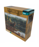 Black Bay Moose Puzzle By Hautman Brothers 1026 Piece Buffalo Games Very... - £10.41 GBP