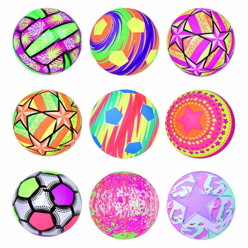 9’’ Inflatable LED Ball Flashing Kick Ball Toy Sports Game Party Favor B... - £8.05 GBP