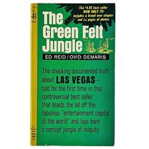 The Green Felt Jungle by Ed Reid Ovid Demaris 1964 Printing Las Vegas History