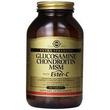 Solgar Extra Strength Glucosamine Chondroitin MSM with Ester C, 180 Tablet - $35.99