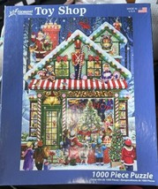 Vermont Christmas Company Toy Shop Randy Wollenmann Jigsaw Puzzle 1000 P... - £11.36 GBP