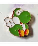 Nintendo • Super Mario Bros • Cute Yoshi With Wings • Pin Brooch Lapel B... - £4.70 GBP