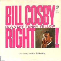 Bill Cosby is a Very Funny Fellow Right! W 1518 Mono Warner LP 1963 Gold Label - £3.89 GBP
