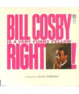 Bill Cosby is a Very Funny Fellow Right! W 1518 Mono Warner LP 1963 Gold... - $4.95