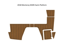 2018 Monterey M205 Swim Platfrom Step Pad Boat EVA Foam Faux Teak Deck F... - $292.00
