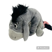 Disney Store Eeyore Large 16&quot; Plush Stuffed Animal Winnie Pooh Detachable Tail - £26.89 GBP