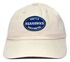 Seattle Seahawks American Needle NFL Oval Logo Adjustable Football Cap Dad Hat - £13.44 GBP
