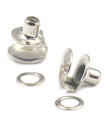 Fujiyuan 15 pcs 8mm Boots Hook eyelets Buckles DIY Riding Hiking Shoes H... - $7.11 CAD