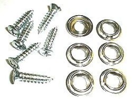 1958-1962 Corvette Screw Set Heater Cover Support Package Tray 6 Pieces - £12.96 GBP