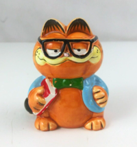 1981 Enesco Garfield Professor Garfield 3&quot; Collectible Figurine - $9.69