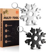 Stocking Stuffers Gifts for Men 2 Pack 18 in 1 Snowflake multi tools Chr... - £48.19 GBP