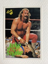 Jake The Snake Roberts 1990 Classic WWF #108 - £1.99 GBP