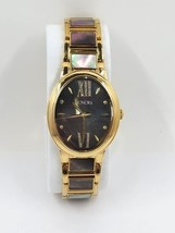 Honora Mother-of-Pearl Oval Goldtone Stainless Steel Watch - $75.00