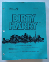 Dirty Harry Pinball Machine Service Manual Operations Repair Instructions Parts - £41.21 GBP