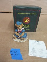 Boyds Bears Shelley C Starboard Anchors Away 4027334 Sailor Nautical Figurine - £43.81 GBP