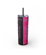PINK PARTY Skinny Tumbler with Straw, Party Cup, Beer Lover Gift, Summer... - $704.15 MXN