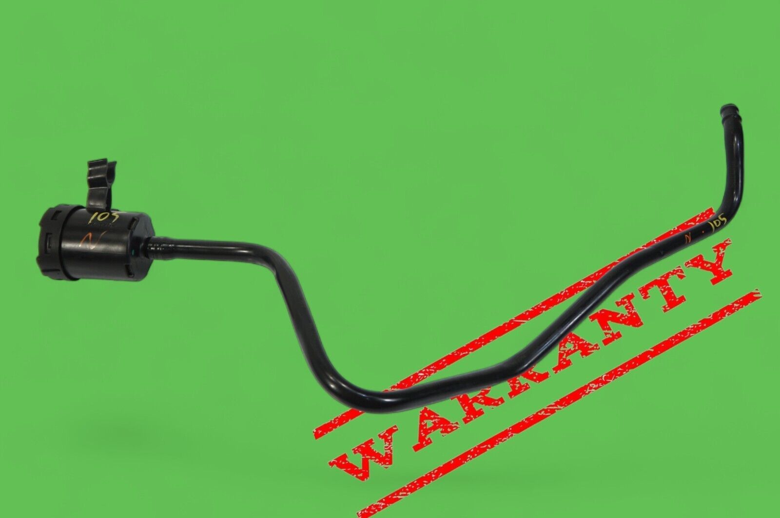07-2015 jaguar xk x150 fuel gas vapor evaporator breather valve w/ hose oem - $95.00